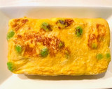彩卵焼き・枝豆玉子焼き・枝豆だし巻き卵作り方8写真