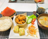 彩卵焼き・枝豆玉子焼き・枝豆だし巻き卵作り方9写真