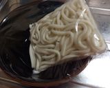 うどん(1食・お湯とレンジとトースター)作り方3写真
