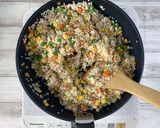 【椎茸粉使用】カレー炊き込みご飯作り方2写真