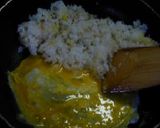 ゆず山椒チャーハン__Fried rice tasted Yuzu(Citrus junos) and Japanese paper作り方3写真