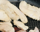 薄切りささみ肉のあまから炒め作り方1写真