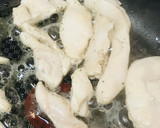 薄切りささみ肉のあまから炒め作り方2写真