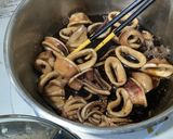 ご飯がすすむ、柔らかスルメイカの煮付け作り方9写真