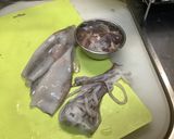 ご飯がすすむ、柔らかスルメイカの煮付け作り方1写真