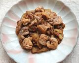 鶏ももとなすのトロ～り甘辛炒め（鶏肉）作り方3写真