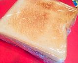 寝ぼけ眼の朝ごはん★ハムタマパーン作り方3写真
