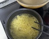 濃厚！キムチーズカルボ麺！作り方1写真