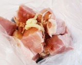 鶏みぞれのしょうが焼き♡作り方1写真