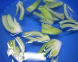 チンゲン菜とベーコンのクリーム煮。。作り方4写真