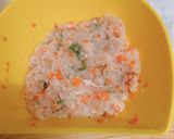 鶏肉ミンチのれんこんサンド(大葉　しそ)作り方4写真