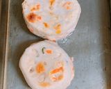 鶏肉ミンチのれんこんサンド(大葉　しそ)作り方6写真