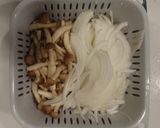 簡単★ごぼう香る豆乳きのこクリームパスタ作り方3写真
