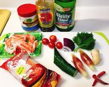 和の香味野菜でさっぱり夏のヤムウンセン作り方1写真