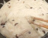 簡単★ごぼう香る豆乳きのこクリームパスタ作り方6写真