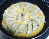 チーズ羽根つき雪松餃子作り方1写真