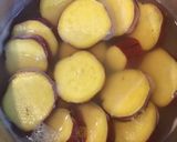 さつまいものハチミツレモン煮♪作り方5写真