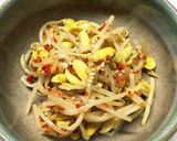節約！でも美味しい！「豆もやしのナムル」作り方5写真