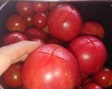トマト大量消費保存に☆完熟トマトの水煮作り方4写真