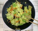 椎茸粉で美味しい焼きそば♪作り方4写真