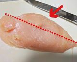 切り方でおいしさが変わる鶏むね肉の色々☆作り方6写真