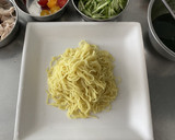 ささみと生スピルリナのゴマだれ冷やし中華作り方9写真