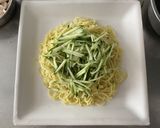 ささみと生スピルリナのゴマだれ冷やし中華作り方10写真