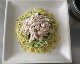 ささみと生スピルリナのゴマだれ冷やし中華作り方11写真