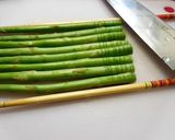 学校給食のアスパラとキャベツのソテー✽作り方9写真