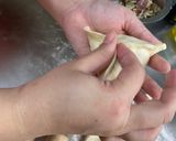 ウズベキスタン♡牛肉いっぱいサモサ作り方13写真