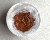 ポリ袋で1分『サバの味噌煮缶カレー』作り方4写真