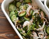 きゅうりとわかめのうま味酢の物作り方3写真