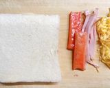簡単✨食パンで！一口チーズロールトースト作り方4写真