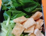 簡単小松菜の煮びたし作り方1写真