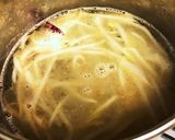 残った冷麦でアジアンなスープ作り方6写真