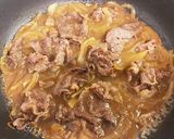 1人分♪牛丼の具♪作り方5写真