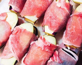 チーズとろ〜り！ナスの簡単肉巻き！作り方3写真