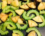 サバみりんと魚肉ソーセージの炒めもの作り方2写真