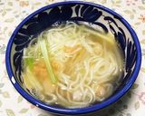 残った冷麦でアジアンなスープ作り方8写真