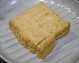 簡単！厚揚げのセロリ香味ソース作り方1写真