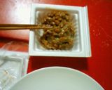 ねぎみそ納豆パスタ作り方2写真