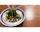 お酢でサッパリ！ささみ梅の香味野菜サラダ作り方5写真