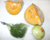 皮付きかぼちゃサラダ♪簡単漢方食養生作り方1写真