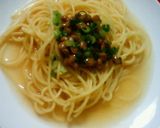 ねぎみそ納豆パスタ作り方4写真