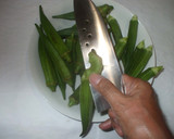 おくらの煮びたし♪簡単枝豆と作り方2写真