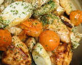 鶏むね肉のアヒージョ風唐揚げ作り方4写真