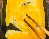 子供が喜ぶチーズとハムの玉子焼き作り方2写真