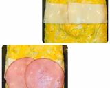 子供が喜ぶチーズとハムの玉子焼き作り方3写真