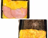 子供が喜ぶチーズとハムの玉子焼き作り方4写真
