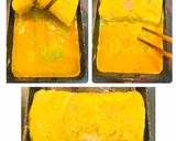 子供が喜ぶチーズとハムの玉子焼き作り方5写真